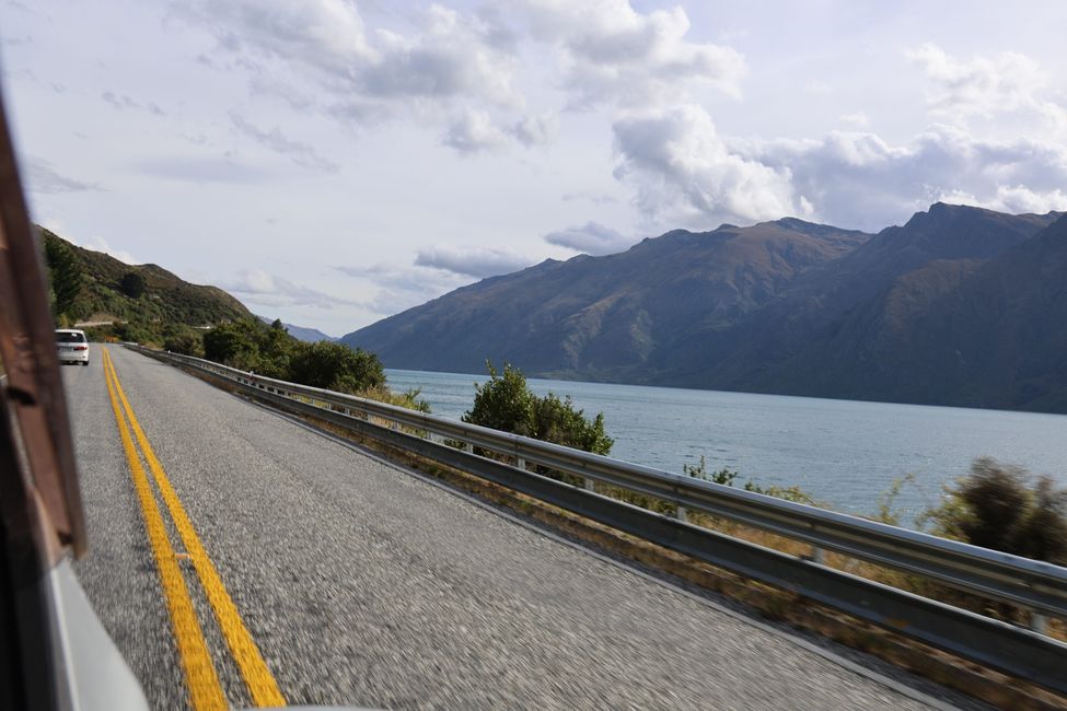 Verbindungsetappe Richtung Milford Sound