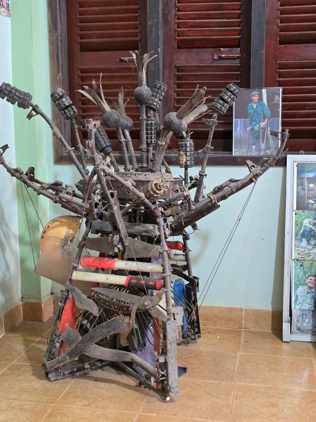 Aki Ra's Cambodia Landmine Museum