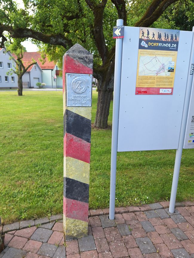 Ehemaligen Grenze