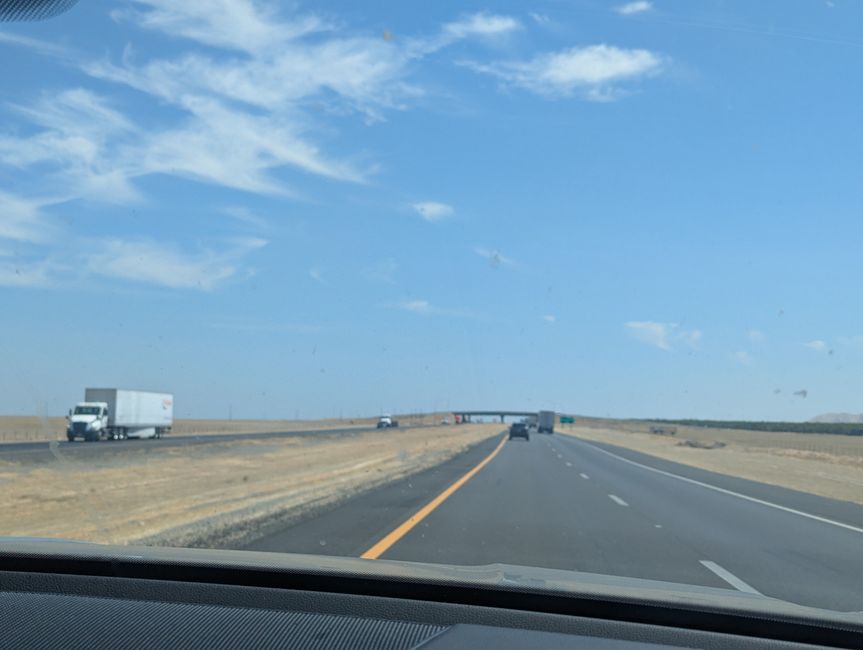Californie 2025, Jour 10, En route à nouveau (Fremont - Bakersfield)