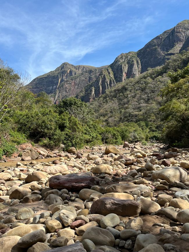 Vista en el Codo de los Andes