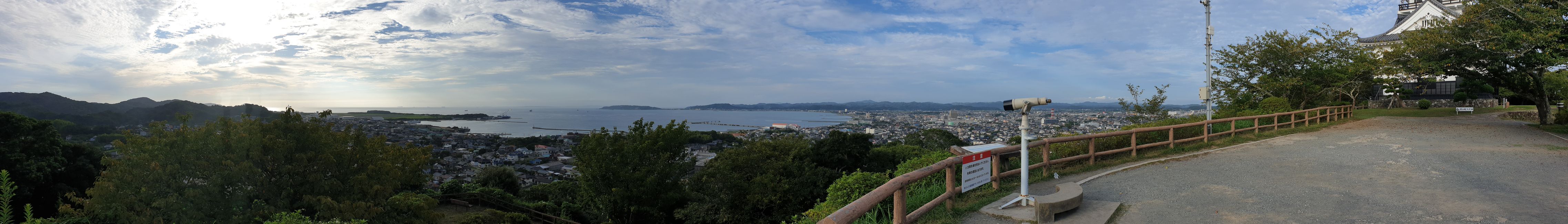 Ausblick von der Burg