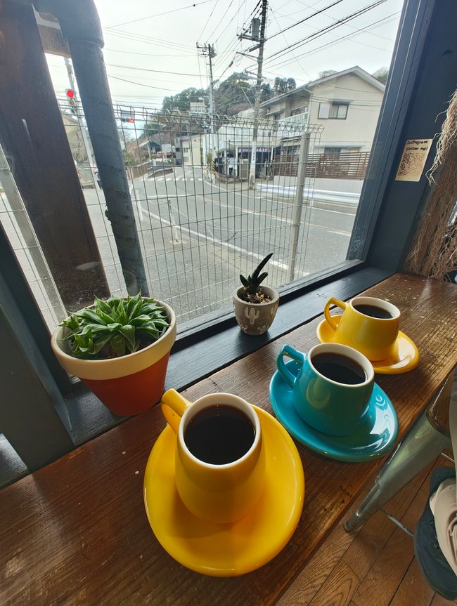 Obligatorischer Mittagskaffee