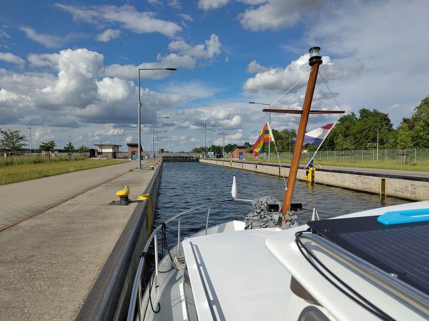 von Oldenburg über die Weser, den MLK, Havel bis zum Schiffshebewerk bei Oderberg