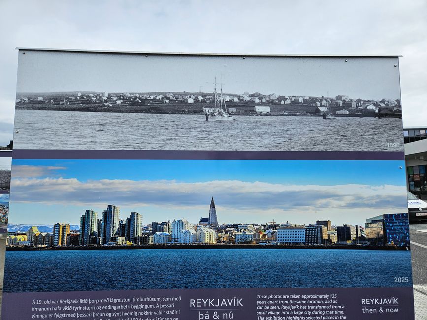Reykjavik  früher und heute