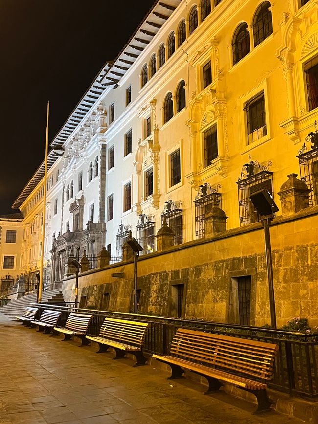 The streets to Plaza Mayor
