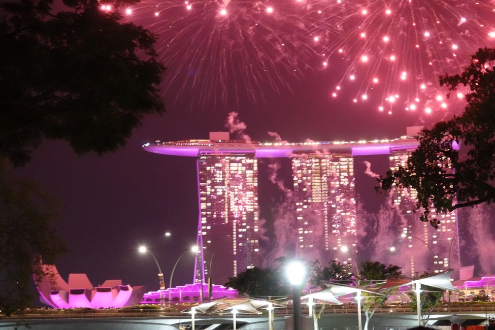 New Year's Eve in Singapore ....