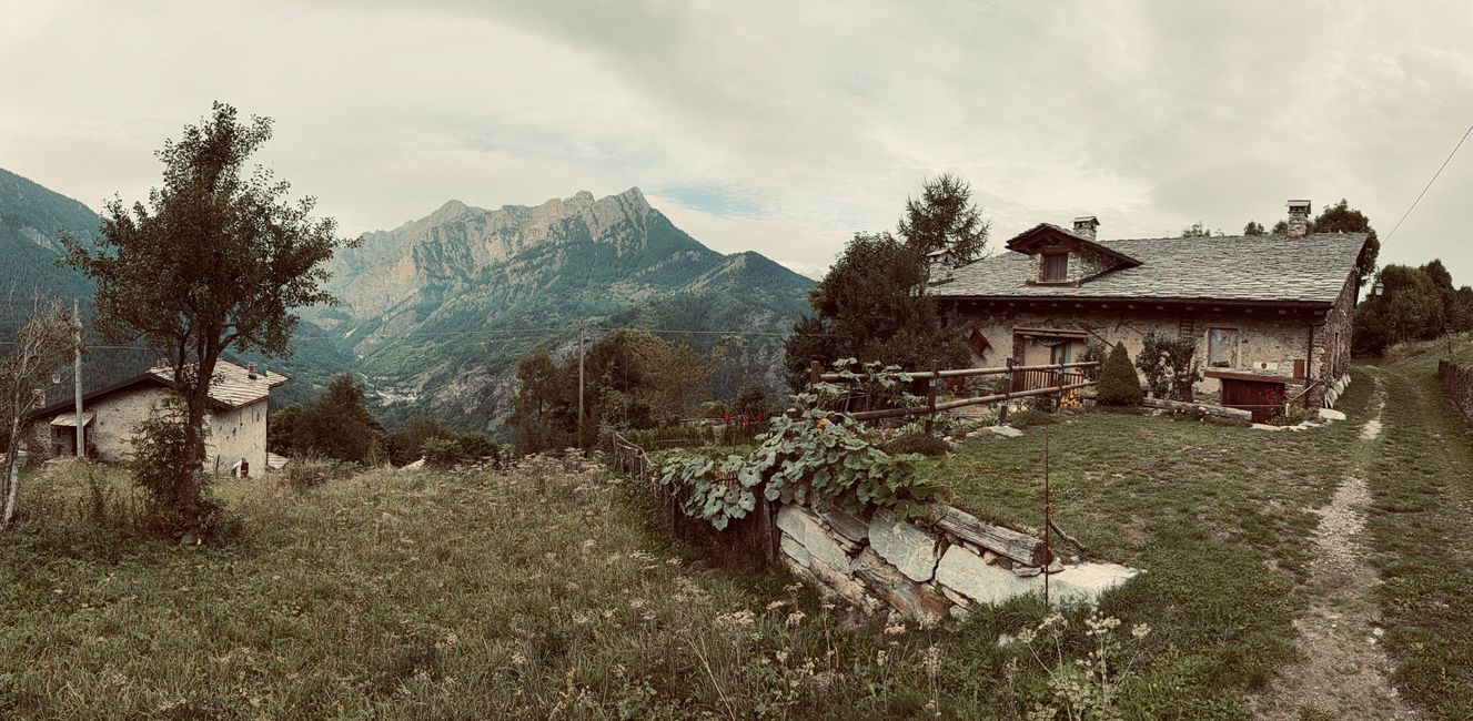 Entre toutes sortes de ruines charmantes
