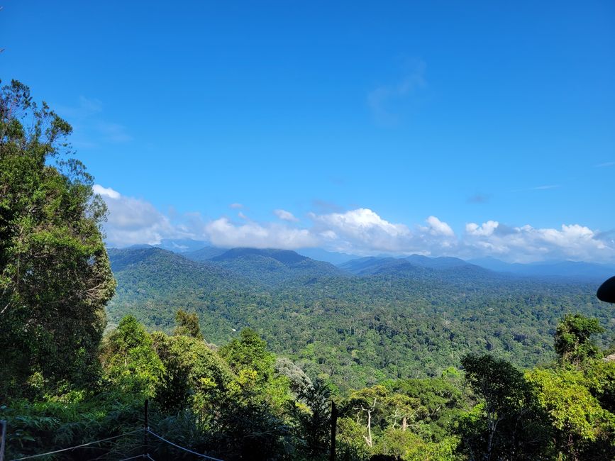 View from Bukit Terisek hill