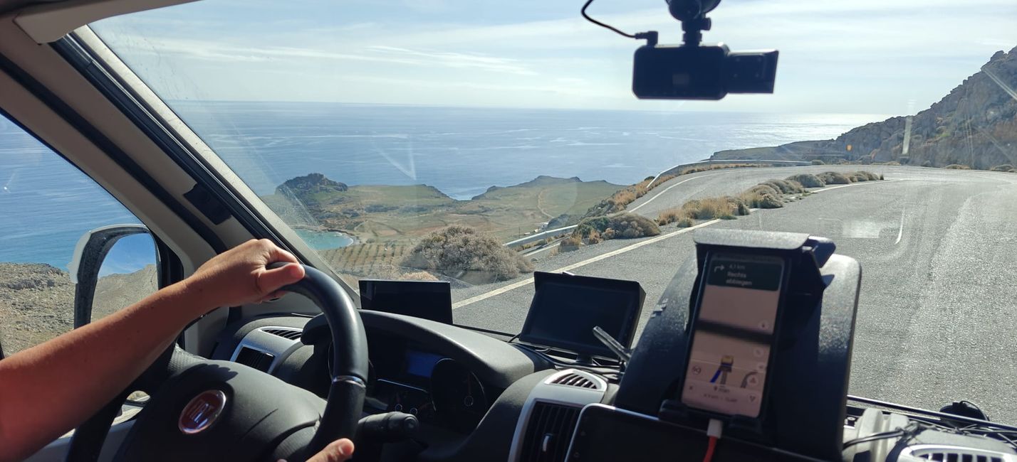 Passstraße nach Lefki