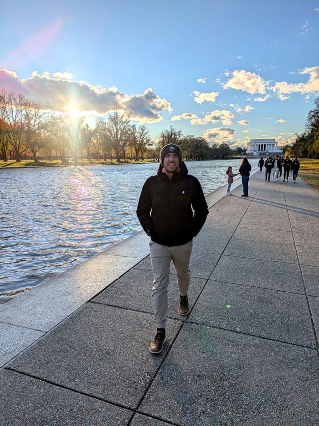 Julian in Washington D.C.  