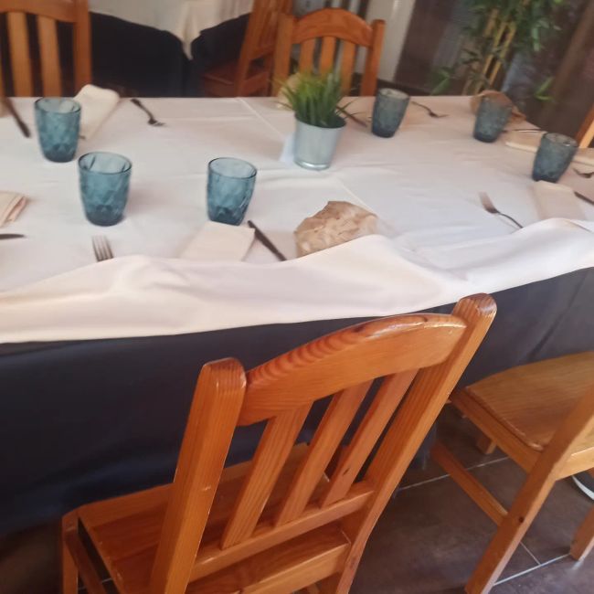 Essen im Casa Senén Restaurant (Béjar, Salamanca) (Juli 2023)