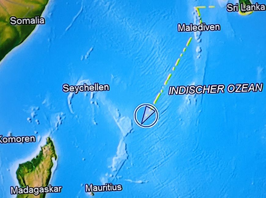 Día 127 y 128 hasta 131 de 175: Crucero alrededor del mundo - Malé/Maldivas y cuatro días en el mar