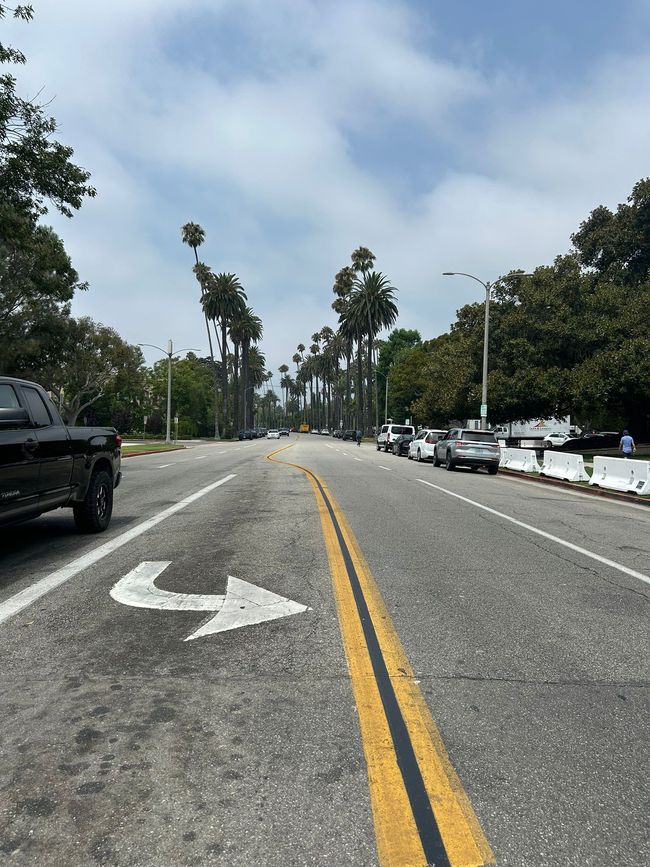 Kalifornien 2025, Tag 2, Hollywood, Beverly Hills und Santa Monica Pier