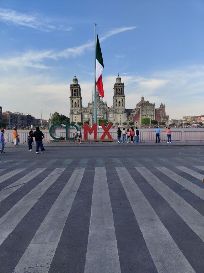 Arrival and the first days in Mexico City