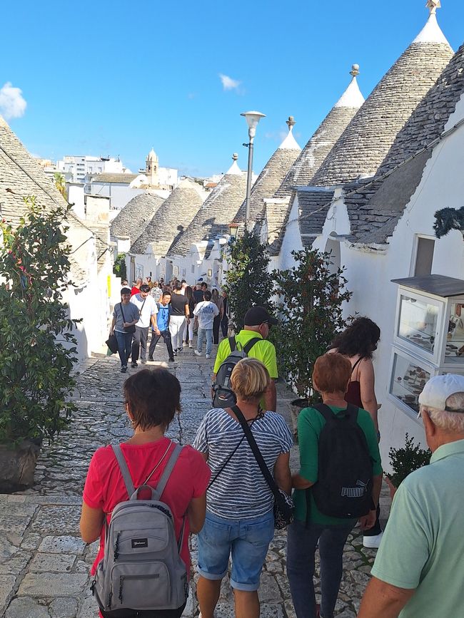 Tanta gente está en movimiento los domingos