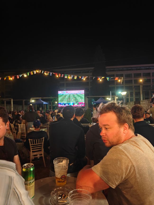 Fußball gucken 