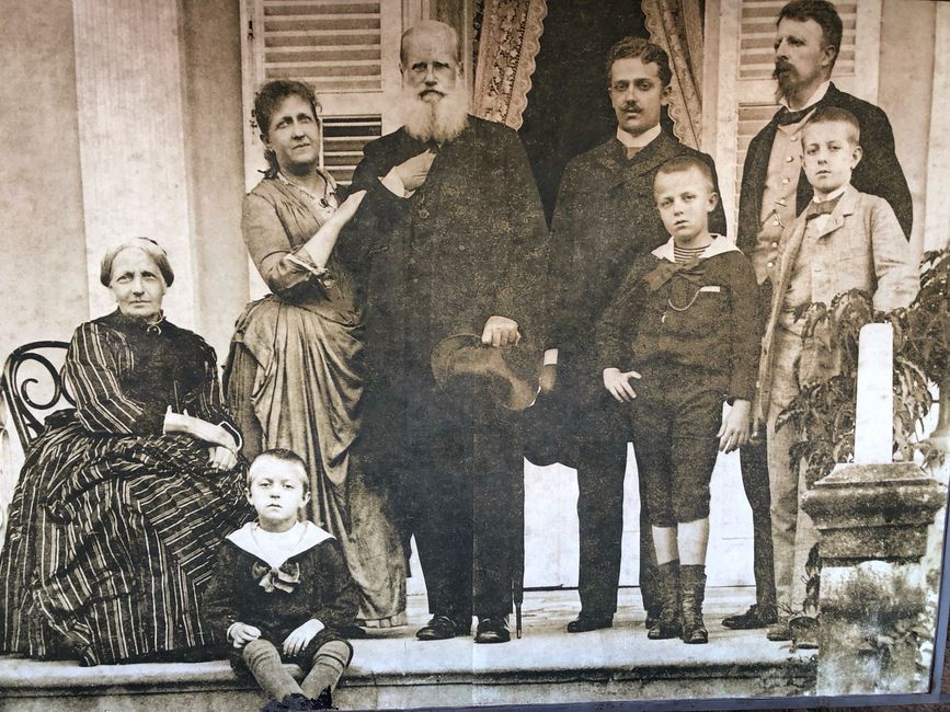 Teresa Christina, Antonio, Isabel, Pedroll, Luiz, Pedro Augusto, Pedro de Alcântara, Conde d‘eu Gaston d‘Orleans