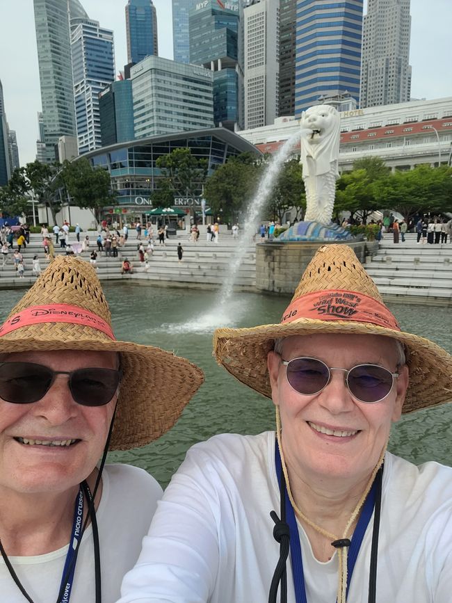Tag 116 und 117: Kreuzfahrt rund um die Welt  - Singapur