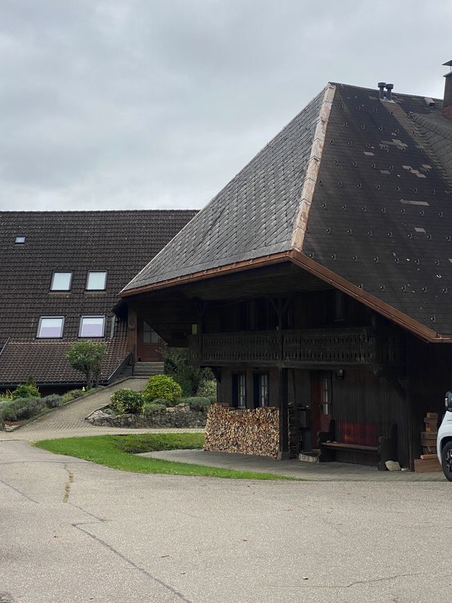 Hier die altbekannte Bauweise im Schwarzwald