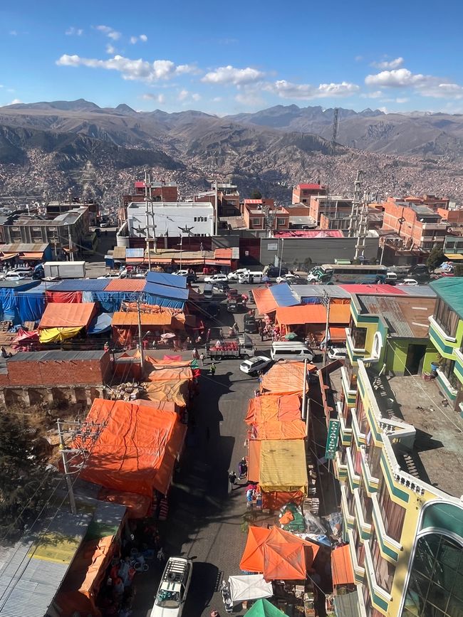 El Alto vom Teleferico