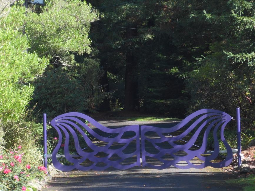 Accès au parc de sculptures