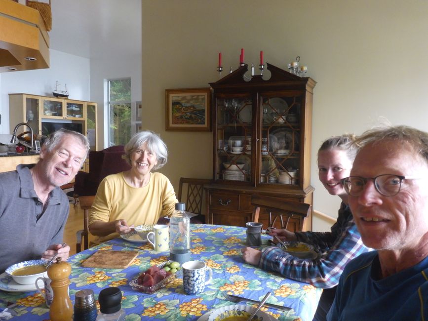 Immer wieder lecker Essen mit Louis, Suzanne und Lisa