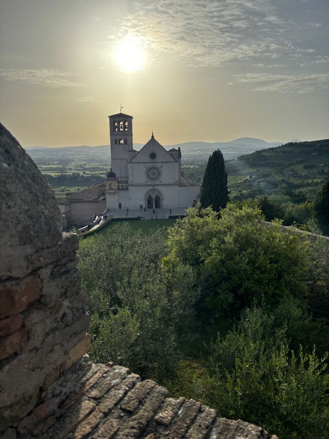 Peace and good: step by step von Assisi in Richtung Poggio bustone