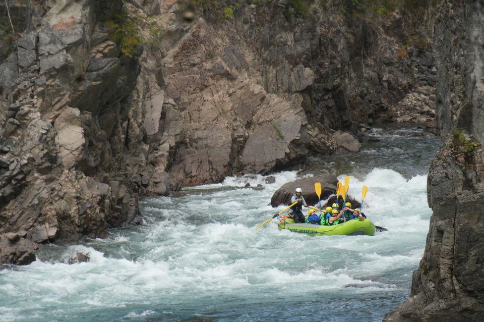 Tag 11: Wildwasser-Rafting
