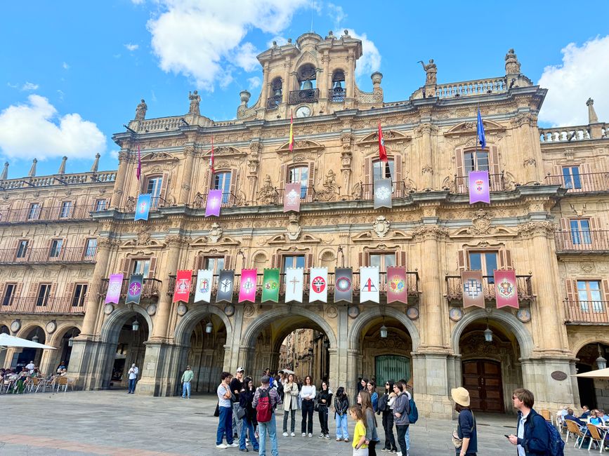 The main building at the Plaza Mayor.