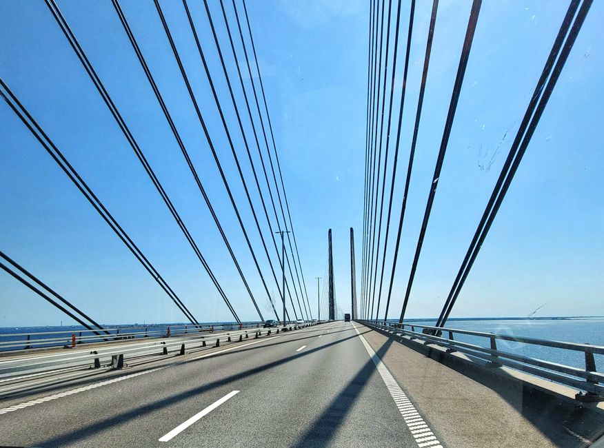 Sur le pont de l'Öresund 