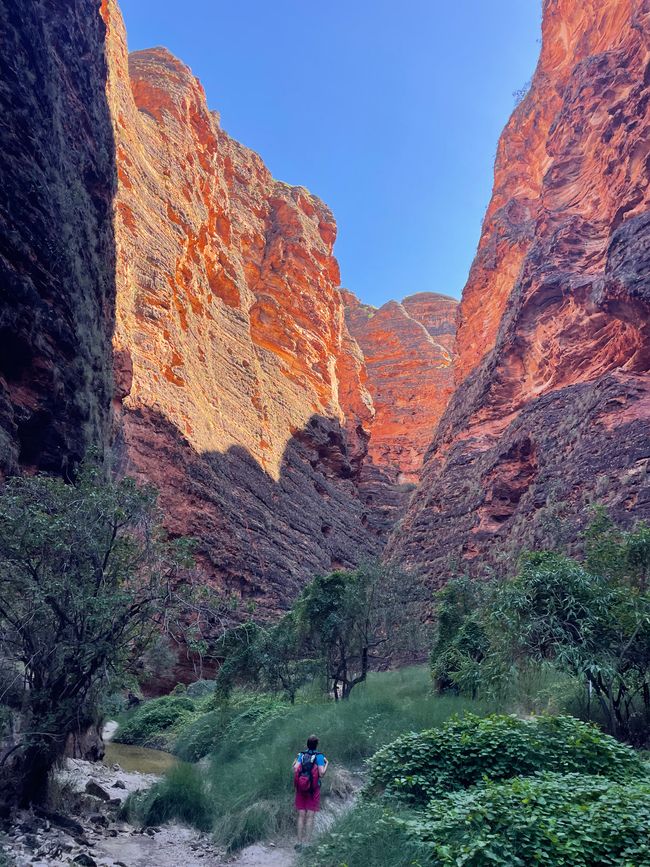 On the way to the Cathedral Gorge