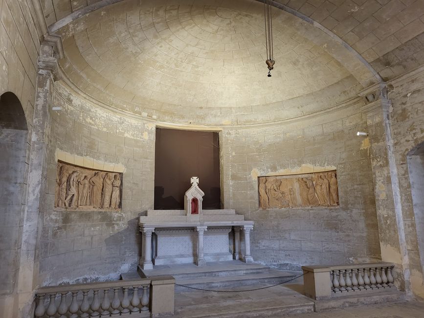 Kapelle im Fels Château La Roche-Guyon