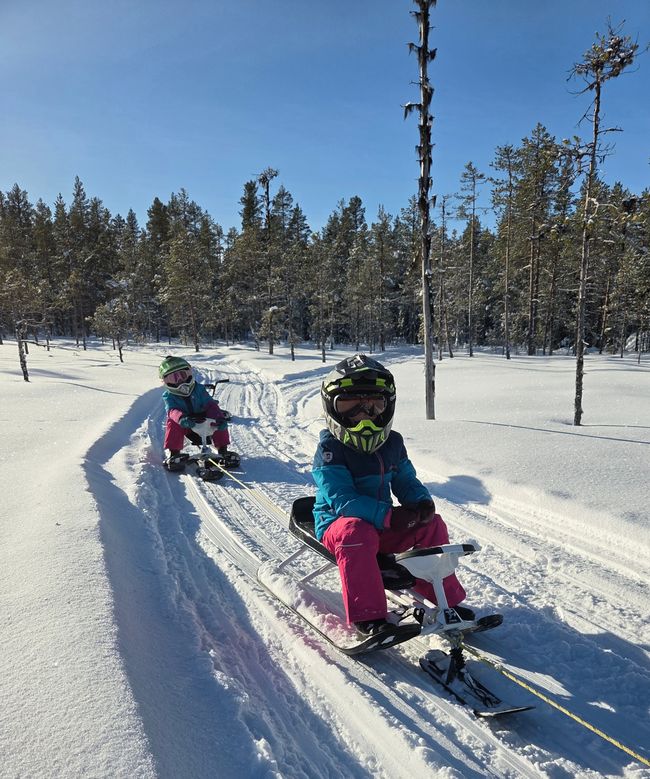 ¡Diversión en la nieve!