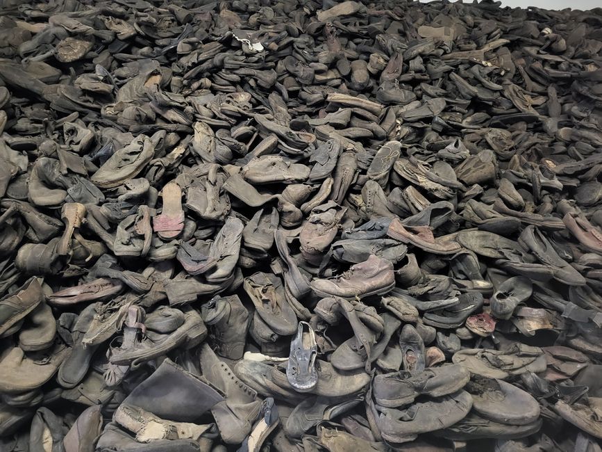 Shoes of the killed
