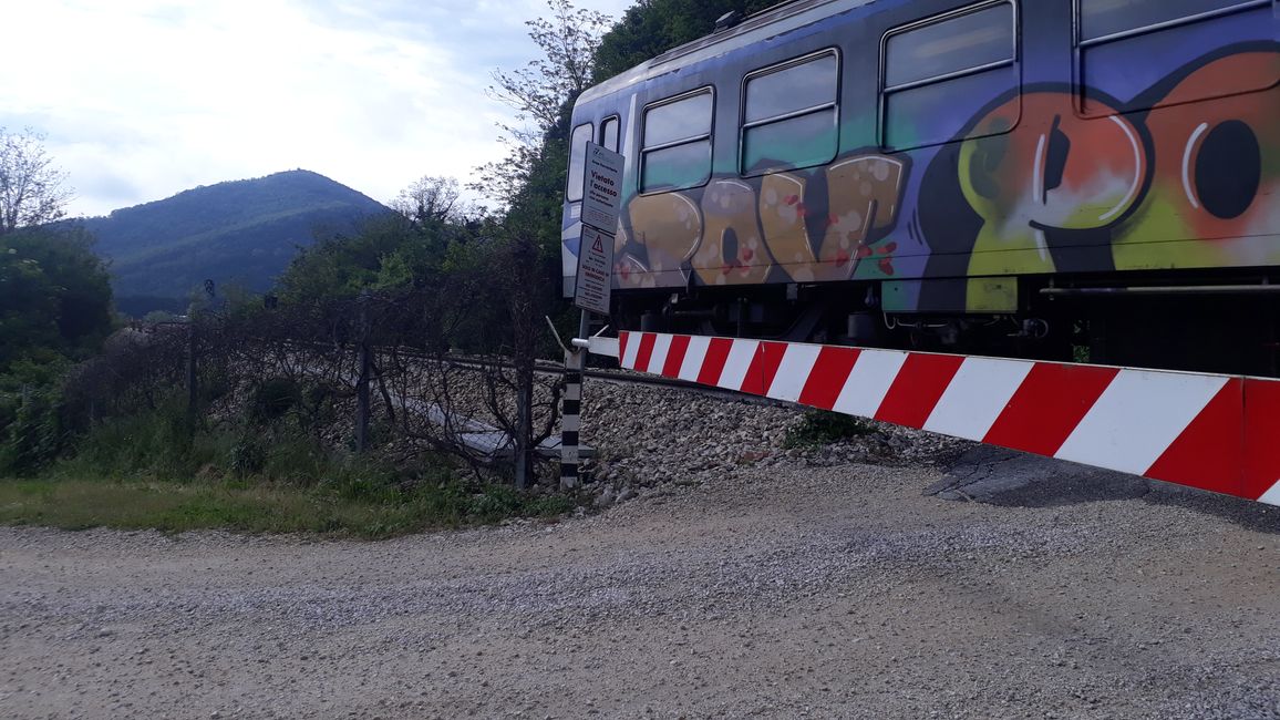 Avec ce train, on part aujourd'hui pour la prochaine étape.
