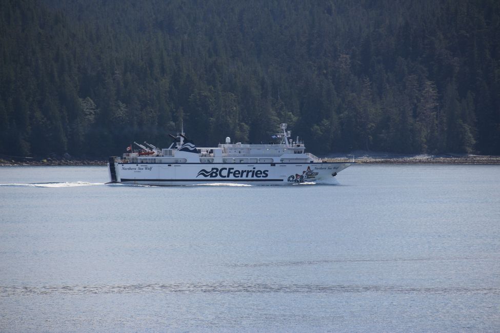 Day 13: Port Hardy - INSIDE PASSAGE  Prince Rupert