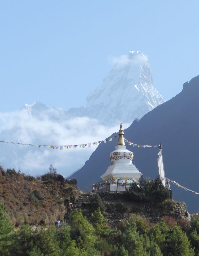 Stups mit Ama Dablam