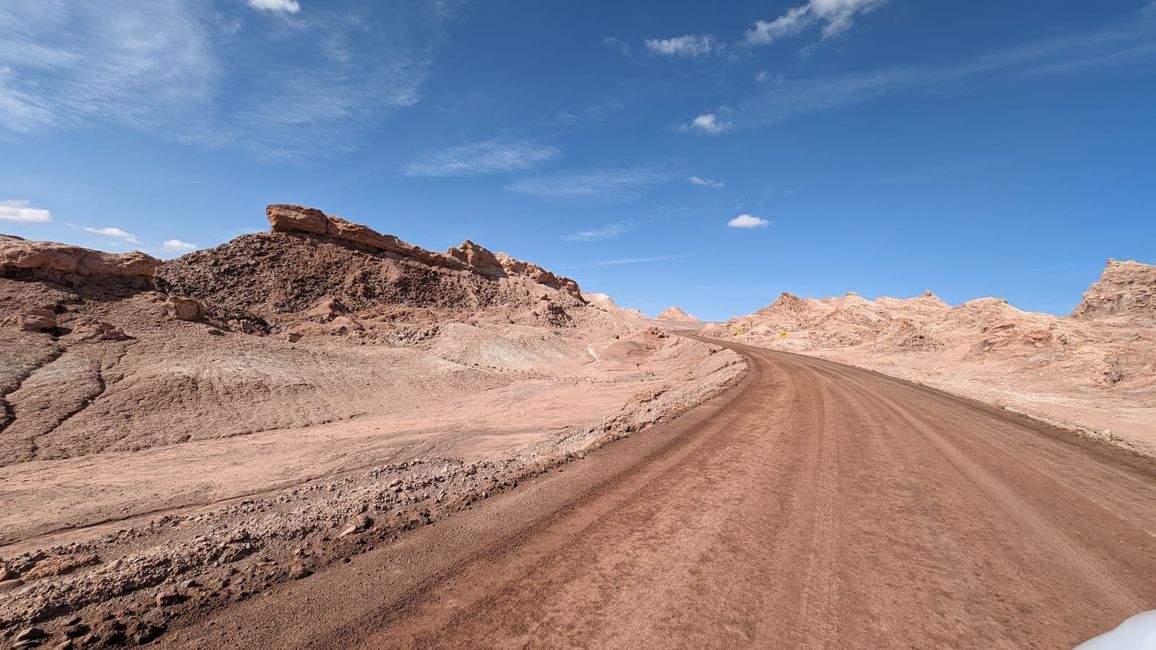 Valle de la Luna und Laguna Baltinache