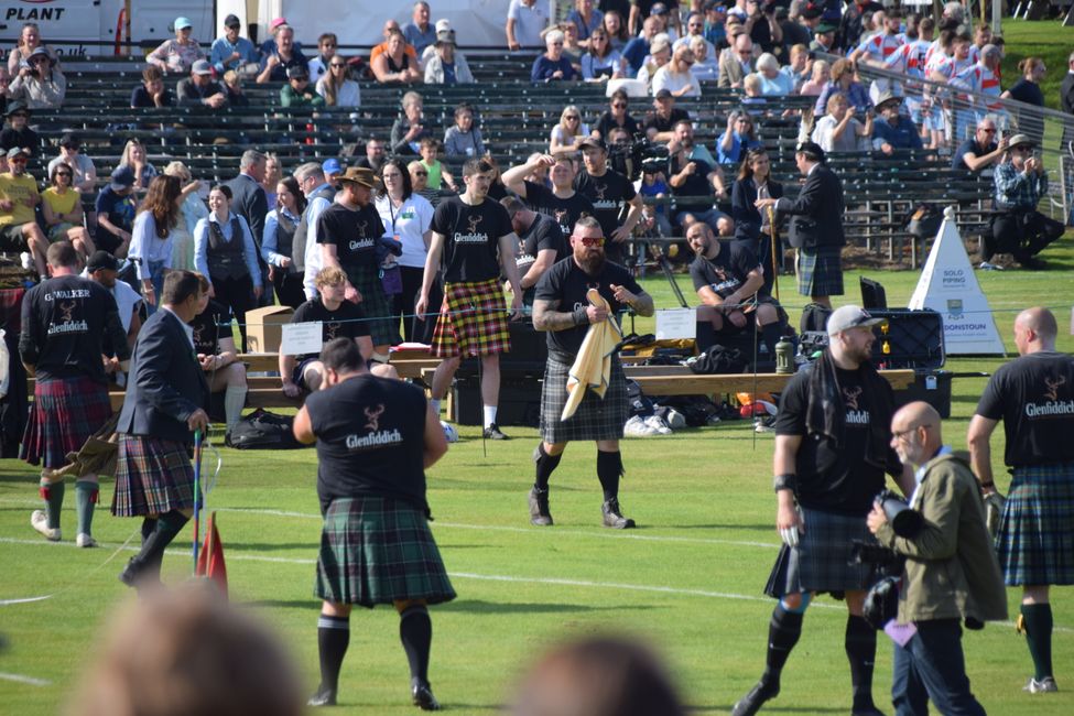 Strong Men, Pipes and Drums