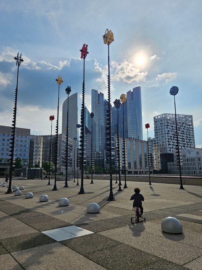 Blick vom Grande Arche