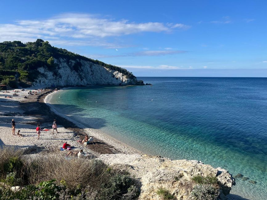 Recorrido por las playas en Elba (en curso)