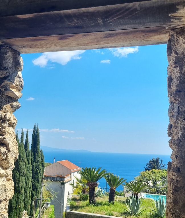 Blick aus Villa Rufolfo