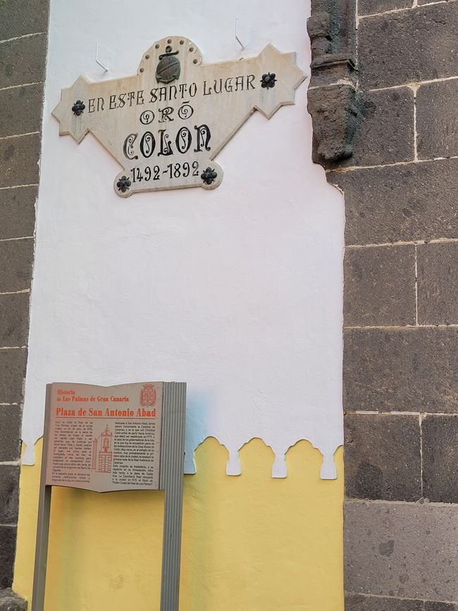 Kolumbus war wohl schon etwas vor uns hier