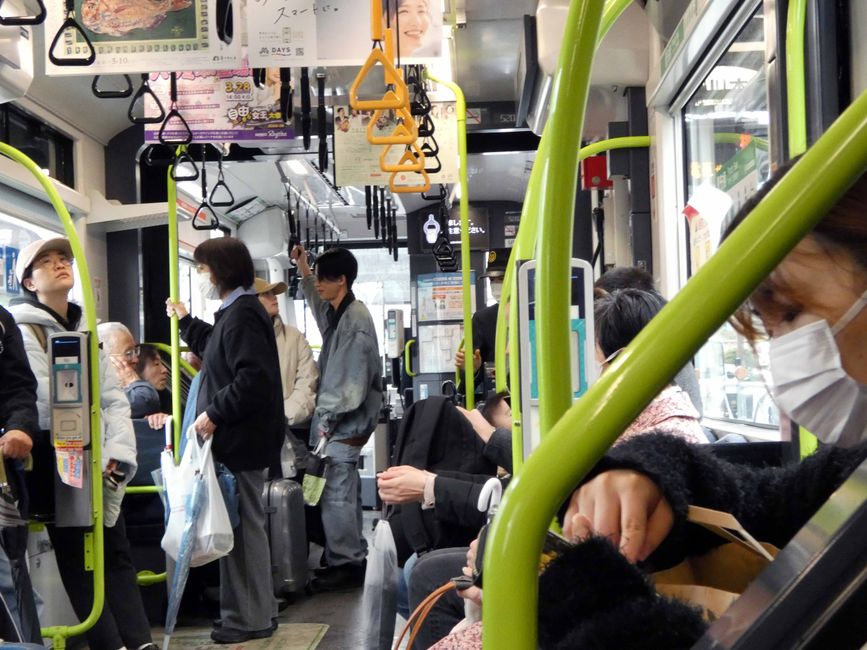 Viaggio in autobus verso il Parco della Pace