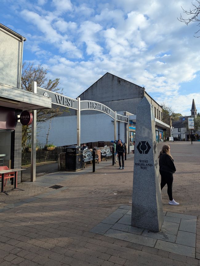 Offizieller Start vom WHW  - der Obelisk 
