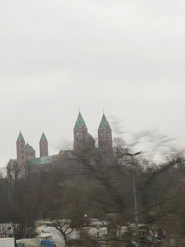 Speyer Cathedral in the rain
