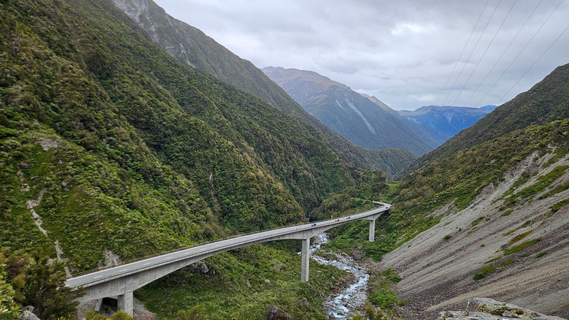 Charleston - Punakaiki - Greymouth - Arthur's Pass