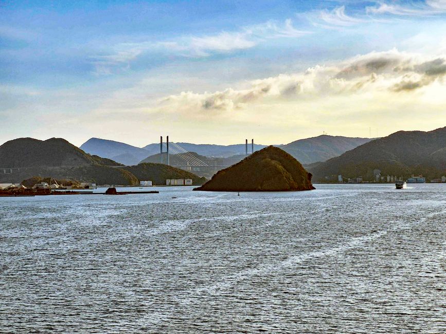 Entrata nel porto di Nagasaki