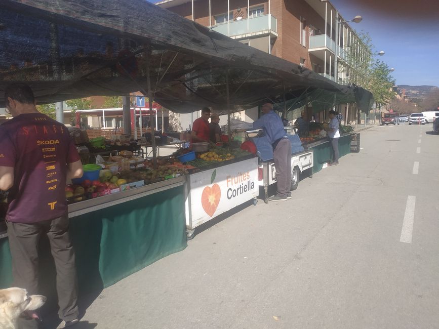 Wochenmarkt Bigues und Riells del Fai (Barcelona) (April 2024)